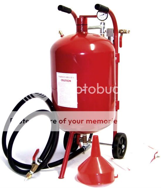 PORTABLE AIR SANDBLASTER 20 GALLON SAND BLASTER TOOLS eBay